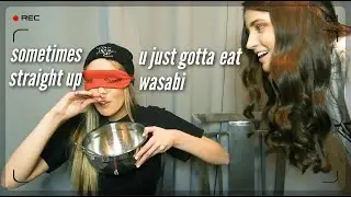 BLIND FOLDED TASTE TEST CHALLENGE