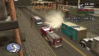 GTA San Andreas Firefighter & First Two Missions Just For Food!