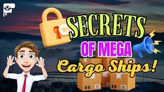 🌟 Unbelievable Secrets of Mega Cargo Ships! 🛸