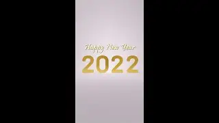 Happy New Year 2022 Animation | Goodbye 2021 Hello 2022 #shorts