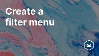 Create a filter menu
