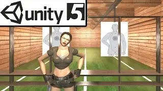 Игра на Unity 3D Тир с Ларой