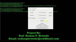 Audio Steganography Using Python Source Code - Secret Message Hiding In Audio Python Project Code