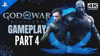 God of War Ragnarok : Gameplay Walkthrough Part 4 || No Commentary || 4K HD
