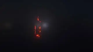 Blender Procedural Fire Slashes - Blender Eevee Animation