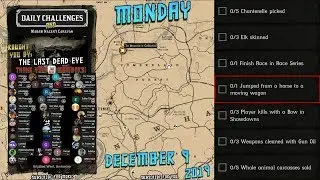 Role + Daily Challenges Madam Nazar Chanterelle Elk Locations RDR2 Red Dead Online (12/9/19)