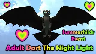 Adult Dart The Night Light Review - My New Favorite Dragon! - Summarhildr 2021 - School of Dragons