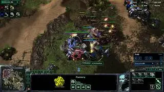 StarCraft 2 ZvT BC Rush vs Roach/Ravegers