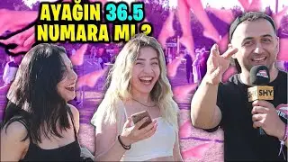KIZLARA SORDUK: SİZE DM'DEN GELEN EN GARİP MESAJ NEDİR? ( 36.5 AYAK ÇILGINLIĞI!! )