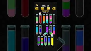 Map 660 Solution||Color Water Sort 3D!