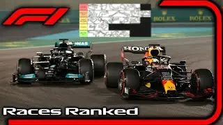 F1 2021 Races Ranked
