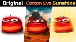oi oi oi red larva in Different memes part 2 (Cottor Eye Joe | Sad Hamster | You Are My Sunshine)