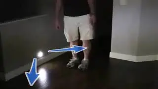 Motion Sensor Activated Wall Light