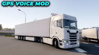 ETS2 1.43 Mods | GPS Voice Mod By Zee Mods