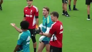 Juventus train in LA ahead of Barca friendly
