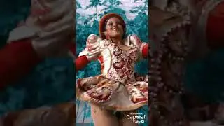 Preciosa Caporalita ❤️ lista para bailar en el concurso caporal LUCES 😍✨ 