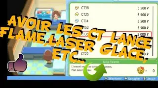 AVOIR LES CT LANCE FLAME,LASER GLACE,DÉFLAGRATION ETC..- POKÉMON DIAMANT ÉTINCELANT - 💎TUTO /ASTUCE