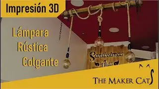 Lámpara Rústica Colgante