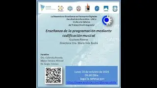 Defensa TFI MEED - Enseñanza de la programación mediante codificación musical