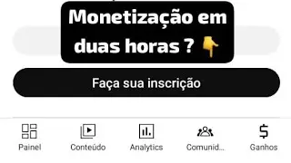 Monetizei o meu canal com apenas 3000 horas , em apenas 2 horas ?