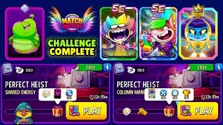 x2 Solo Challenge Perfect Heist/ Shared Energy + Rainbow 725p/ Column Mania + Rainbow 9750p