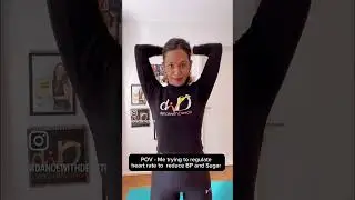 Control Sugar, Cholesterol, BP workout #dancewithdeepti