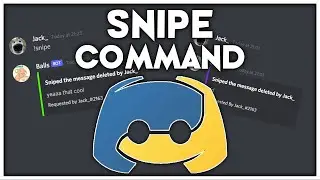 (Discord.py) How To Easily Create Snipe Commands