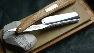 Золинген АДРЕССО. Винтажная опасная бритва 7/8. 8-918-468-75-92.