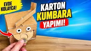 Karton kumbara yapımı