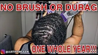 360 Waves: Fresh Haircut After Not Using Brushes or Durags for A Whole Year!