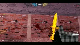 m9 bayonet 24k gold
