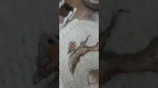 🐦 на варежках...