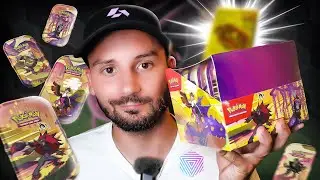 Ouverture d'une display de Mini Tin's Fable Nébuleuse ! Je suis le roi des Hyporoi !