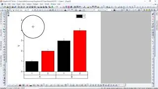 Como plotar um gráfico de colunas agrupadas no OriginPro