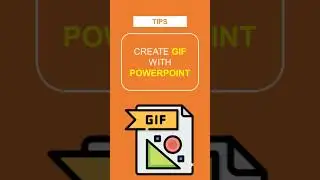 🎨 Create a GIF with Powerpoint 