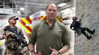 Firefighters Teach SWAT to Rappel