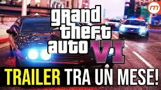 GTA 6, ora è UFFICIALE: il reveal trailer arriva tra un mese!