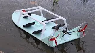 How To Make a RC Boat - Passenger Boats - Air Boat