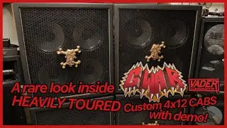 A look inside GWAR's retired VADER 4x12 cabinets