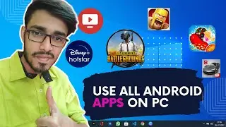 How To Use Android Apps In Laptop | Android App Kaise Chalaye Laptop Mein | Sarnendu Official