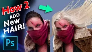 Tutorial for Replacing Hair in Photoshop!