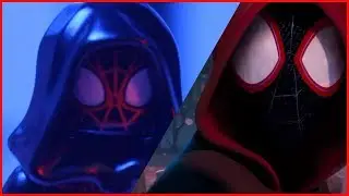 LEGO SPIDER-MAN: INTO THE SPIDER-VERSE Teaser Trailer Side by Side