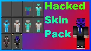 Hacked Skin Pack V3 | Invisible Skin Pack | Hides Armor And Nametag | How To Install Skins On Xbox
