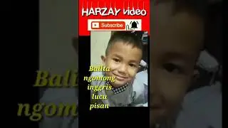 Balita ngomong bahasa inglis