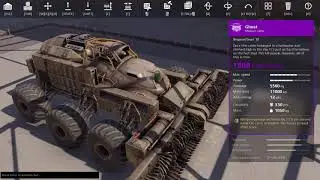 Crossout Grinder IX Dual Harvester Tormentor with Skinner and Cloak