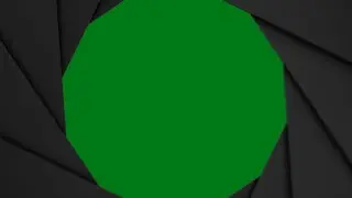 Camera Shutter Transition  With Sound Effect Green Screen