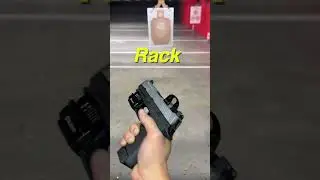 Pistol Malfunctions formula TAP RACK BANG #shorts