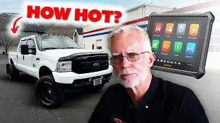 We Plugged In a CHEAP Scanner (Otofix D1 Lite) to Save a NEW Engine That's Running HOT…