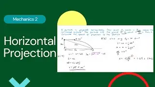 Horizontal Projection (Edexcel IAL M1 1.1)