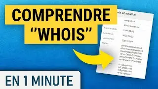 Interpréter les résultats du WHOIS